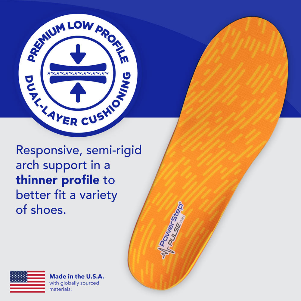 PowerStep PULSE Thin Insoles