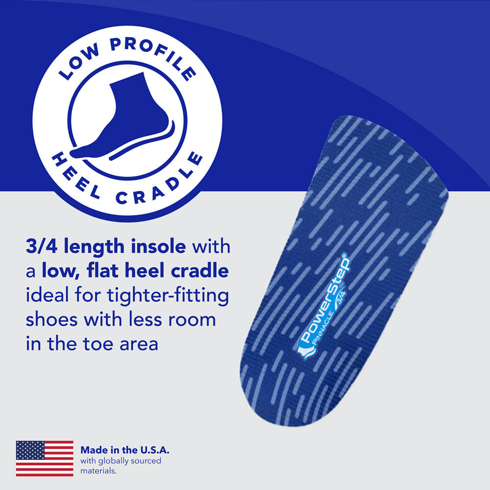 PowerStep Pinnacle 3/4 Insoles
