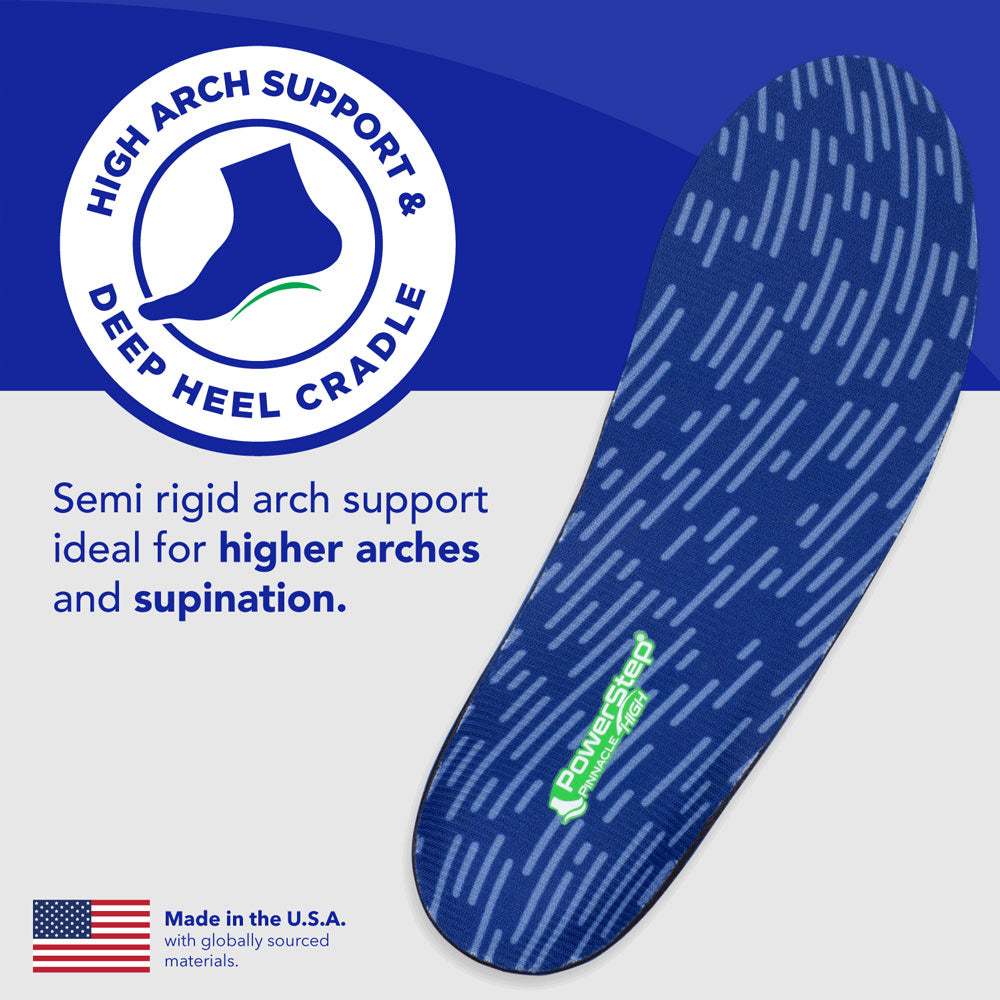 PowerStep Pinnacle High Insoles