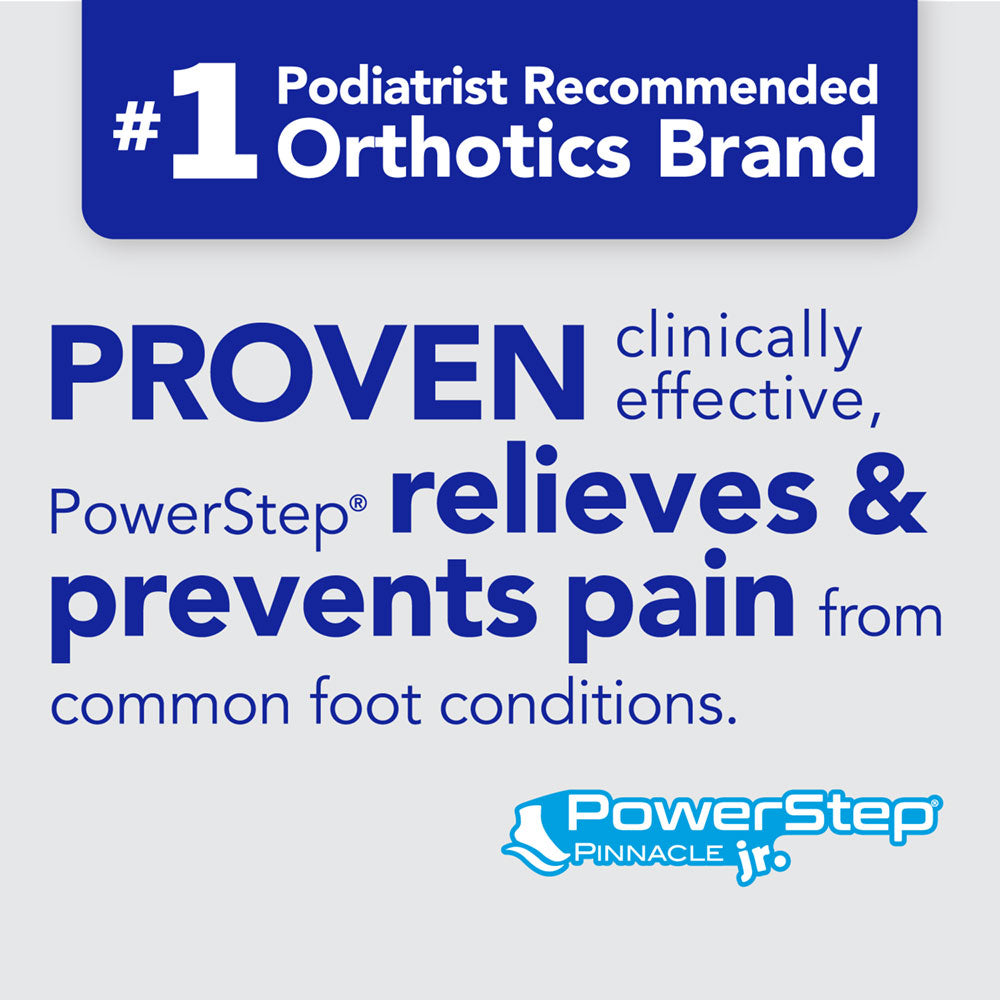 PowerStep Pinnacle Junior 3/4 Insoles