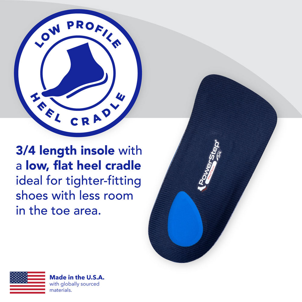 PowerStep ProTech 3/4 Length Insoles