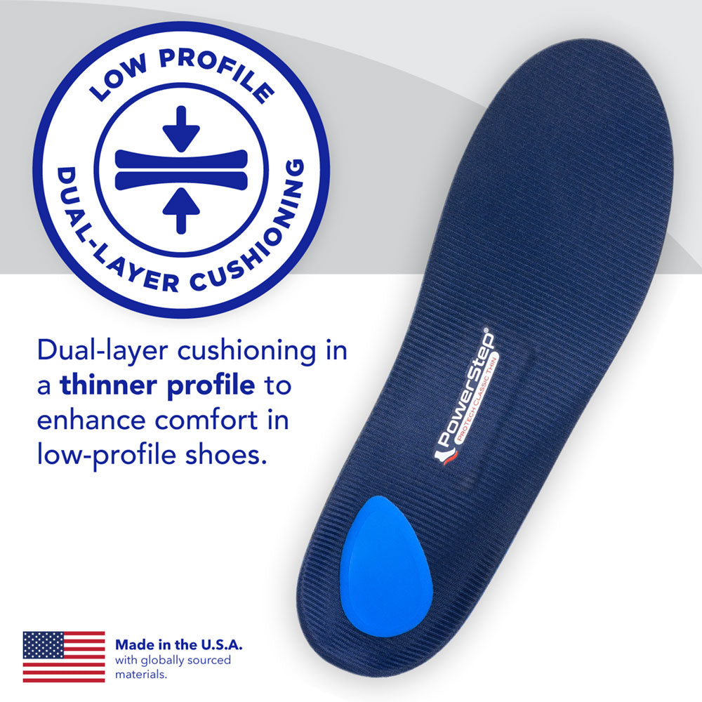 PowerStep ProTech Classic Thin Insoles