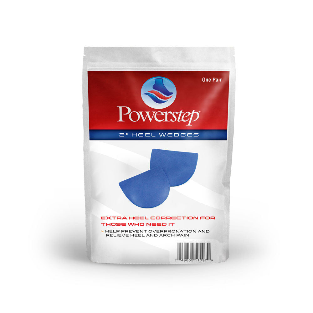 PowerStep 2 Degree Heel Wedges