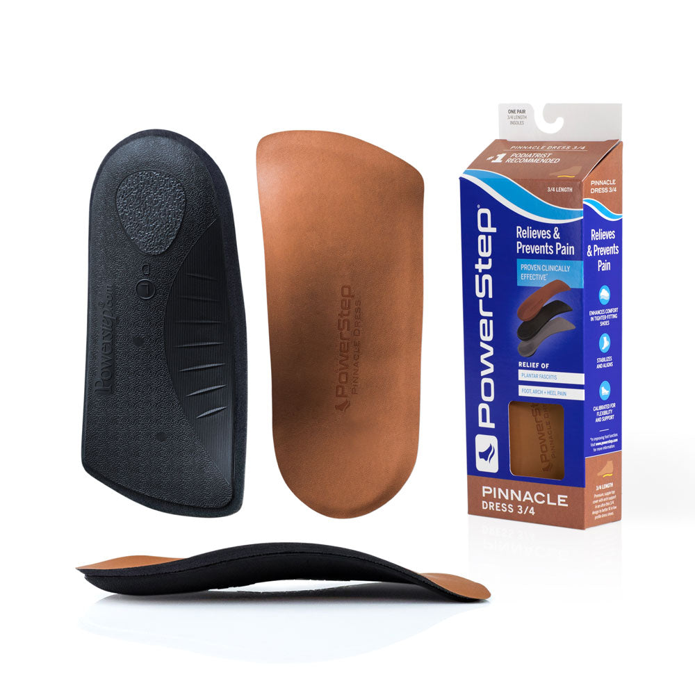 PowerStep Pinnacle Dress 3/4 Insoles