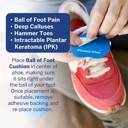 PowerStep IPK Ball of Foot Cushions