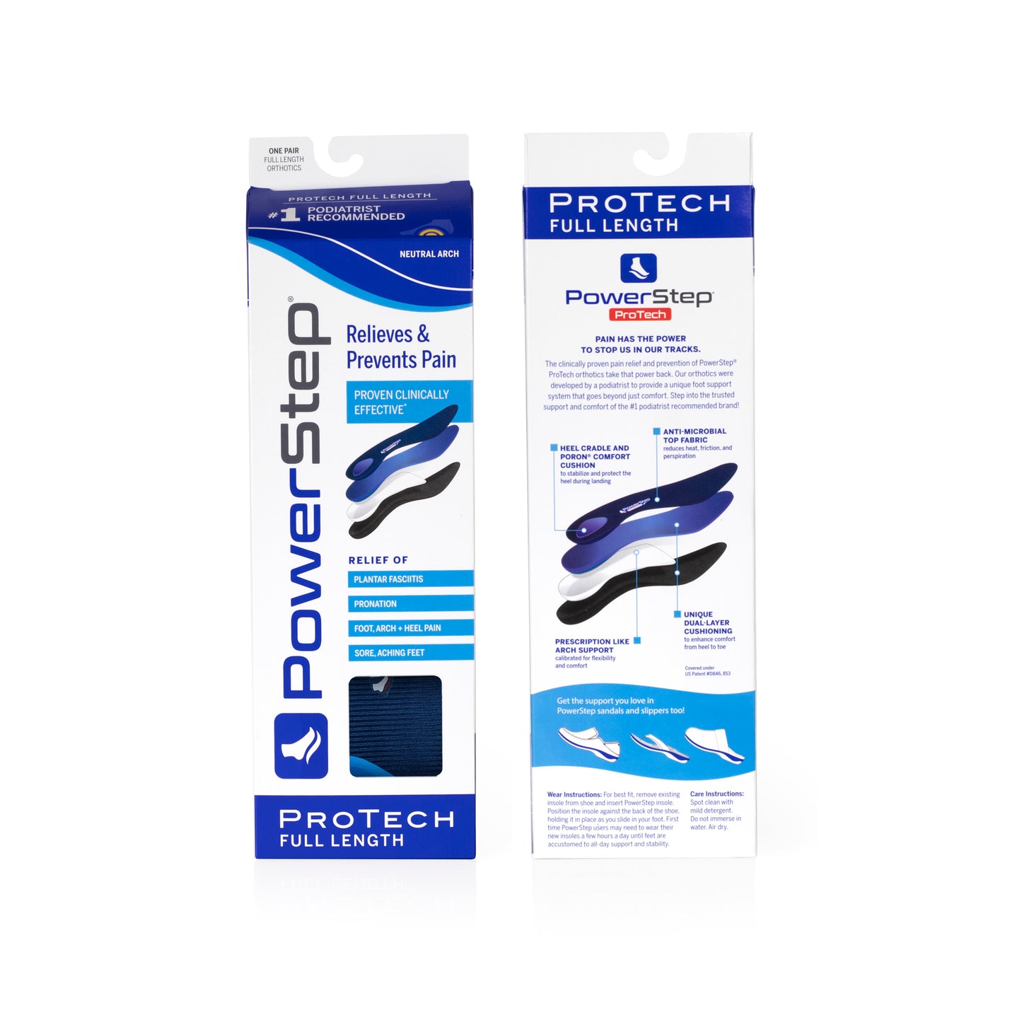 PowerStep ProTech Full Length Insoles