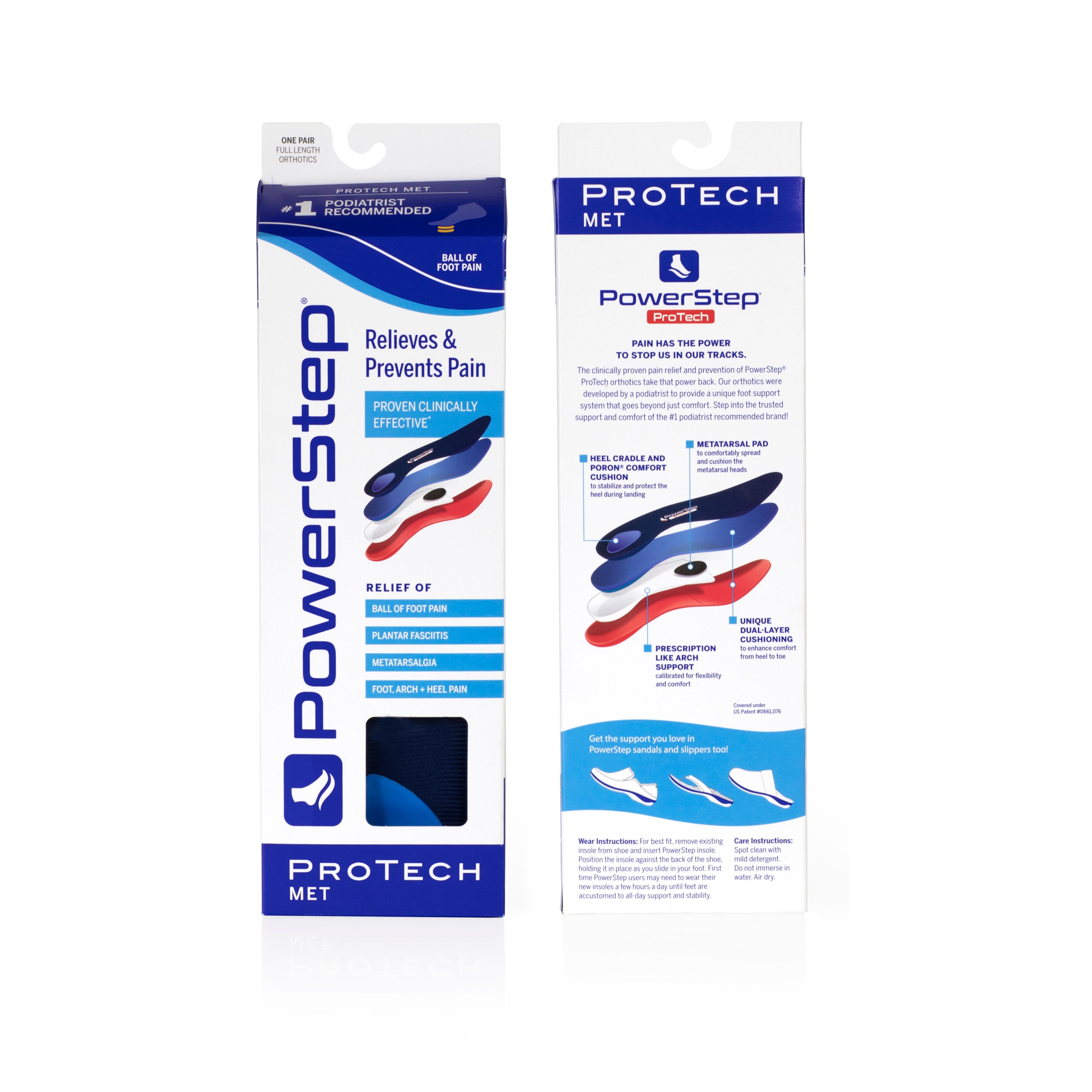 PowerStep ProTech Met Insoles