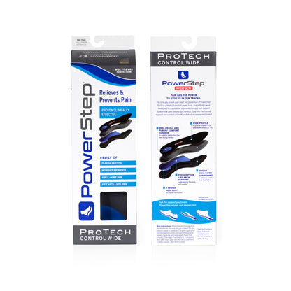 PowerStep ProTech Control Wide Insoles