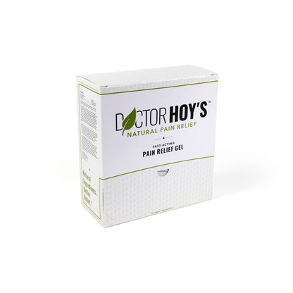Doctor Hoy's Natural Pain Relief Gel | 100 Count Dispenser Box
