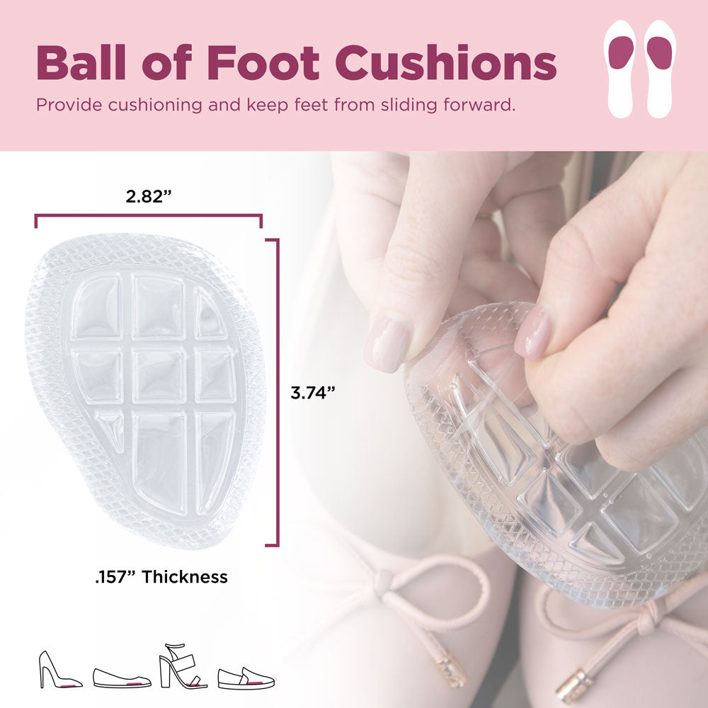 Foot Petals Air Gel Ball of Foot Cushions