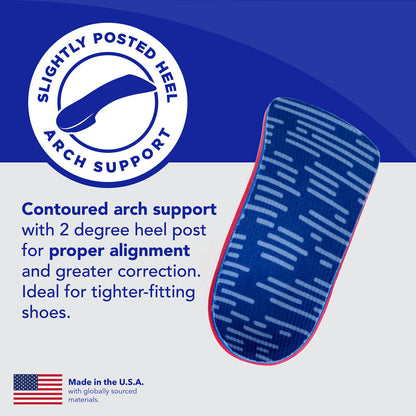 PowerStep Pinnacle Junior 3/4 Insoles