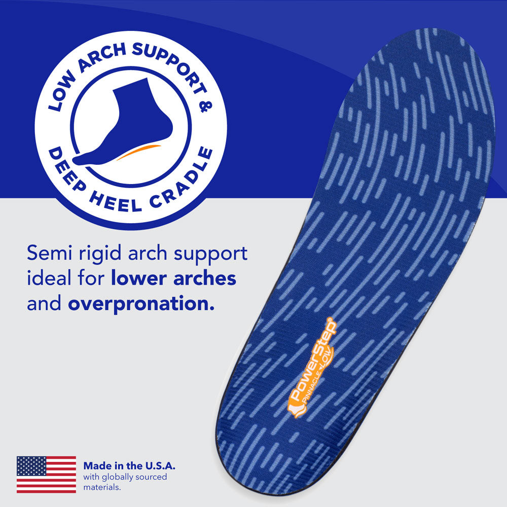 PowerStep Pinnacle Low Insoles