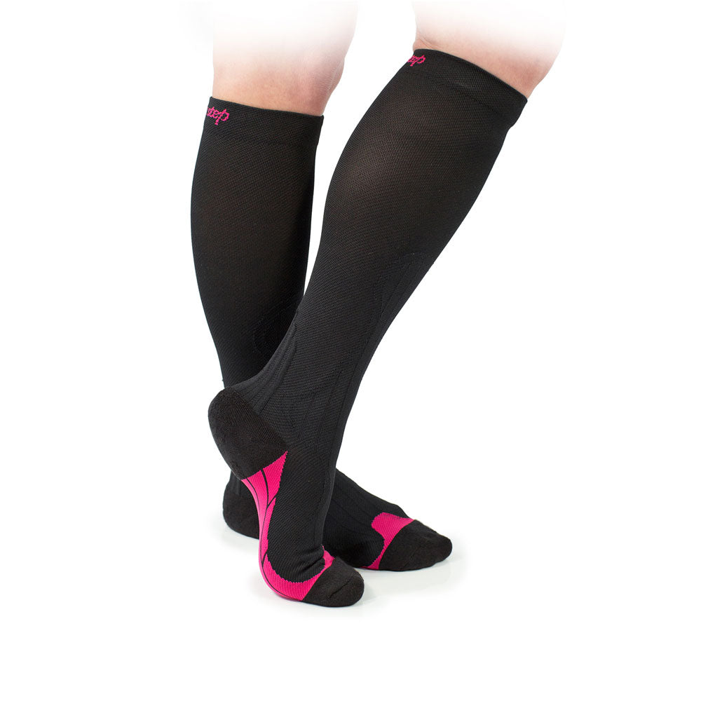 2nd Generation Recovery Socks for women, enhances circulation for faster recovery, increases support to the Achilles and arch for alleviating aches and pains