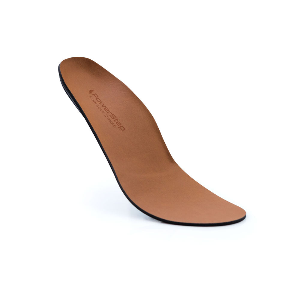 Floating Pinnacle Dress Neutral Arch Support Insoles for pronation, arch support shoe inserts for women, arch support shoe inserts for men, unisex shoe inserts, insoles for pronation, mild overpronation, neutral arch support for plantar fasciitis, arch support to correct malalignment from pronation, arch support for tighter fitting shoes, orthotic insoles for dress shoes