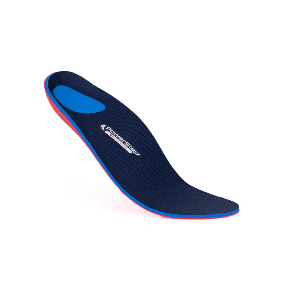 Floating insole view of ProTech Met orthotic shoe insert for metatarsalgia